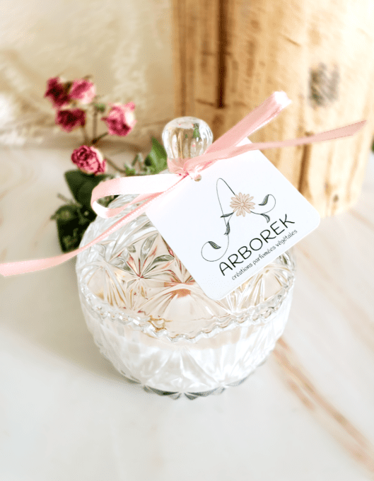 Bougie "Jardin fleuri"  Fleur d'oranger
