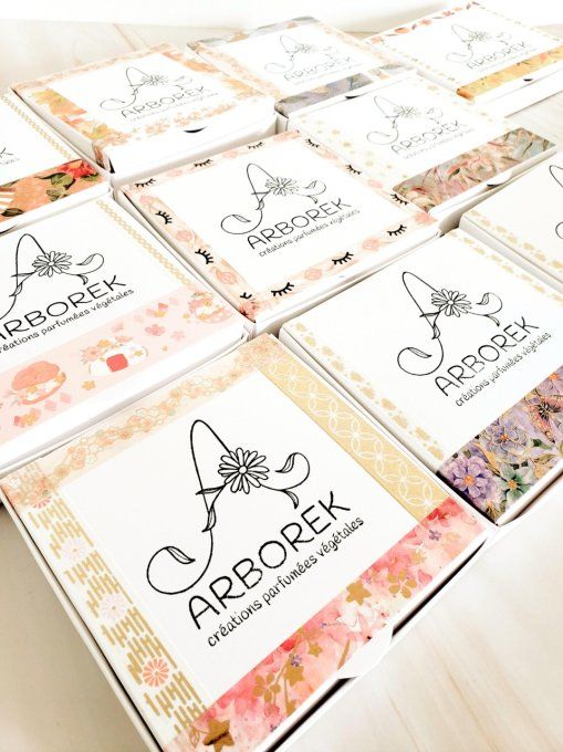 Coffret cadeau  de 5 parfums de votre choix