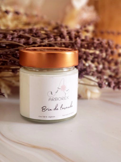 Bougie parfumée Brin de Lavande -2 tailles